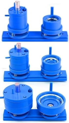 25 mm Knopfformer, kompatibel mit Gleitschienen, Knopfmacher, 1 Stück von nice2have