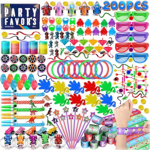 nicknack Kindergeburtstag Mitgebsel Set 200 Teile, Goodie Bags Fillers für Kindergeburtstag Gastgeschenke für Mädchen Jungen nicknack Kindergeburtstag Mitgebsel Set 200 Teile, Goodie Bags Fillers für Kindergeburtstag Gastgeschenke für Mädchen Jungen von nicknack