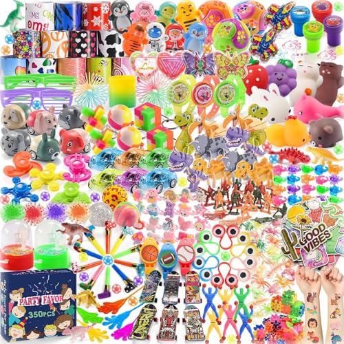 nicknack 350Stück Mitgebsel Kindergeburtstag, Give Aways Kindergeburtstag Gastgeschenke, Kleine Geschenke Pinata Füllung für Kinder Jüngere von nicknack