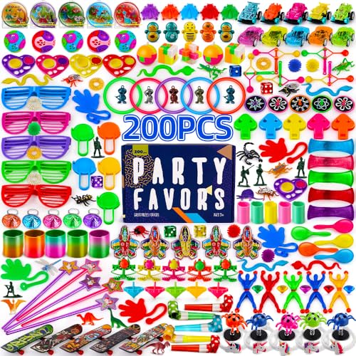 nicknack Party Kindergeburtstag Gastgeschenke Mitgebsel Set, 200 Stück Kleine Goodies Pinata Geburtstag Spiele Spielzeug Give Aways Partygeschenk-Packs mit mehreren Elementen für Kinder nicknack Party Kindergeburtstag Gastgeschenke Mitgebsel Set, 200 Stück Kleine Goodies Pinata Geburtstag Spiele Spielzeug Give Aways Partygeschenk-Packs mit mehreren Elementen für Kinder von nicknack