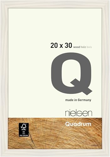 nielsen Bilderrahmen, 20 x 30 cm, Holz, Weiß, Fotorahmen zum Auftstellen und Aufhängen im Hoch- & Querformat, Echtglas, Quadrum nielsen Bilderrahmen, 20 x 30 cm, Holz, Weiß, Fotorahmen zum Auftstellen und Aufhängen im Hoch- & Querformat, Echtglas, Quadrum von nielsen
