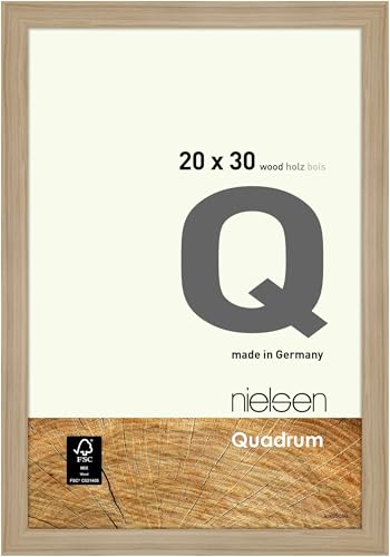 nielsen Holz Bilderrahmen Quadrum, 20x30 cm, Eiche Natur von nielsen