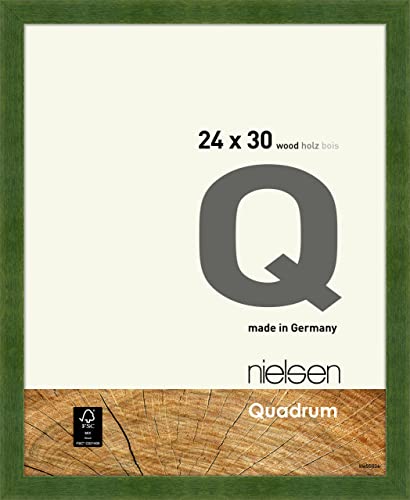 nielsen Holz Bilderrahmen Quadrum, 24x30 cm, Grün von nielsen