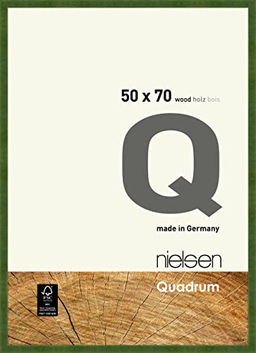nielsen Holz Bilderrahmen Quadrum, 50x70 cm, Grün von nielsen
