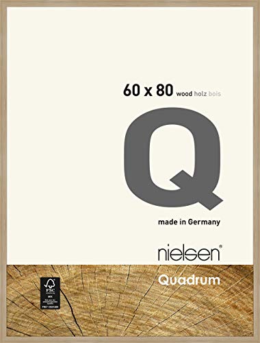 nielsen Holz Bilderrahmen Quadrum, 60x80 cm, Eiche Natur von nielsen