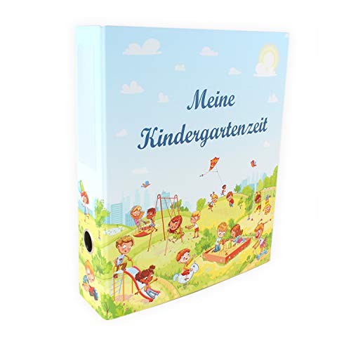 Kindergarten Portfolio Ordner "Meine Kindergartenzeit" Sammelordner Mappe Kita Krippe von nikima Schönes für Kinder