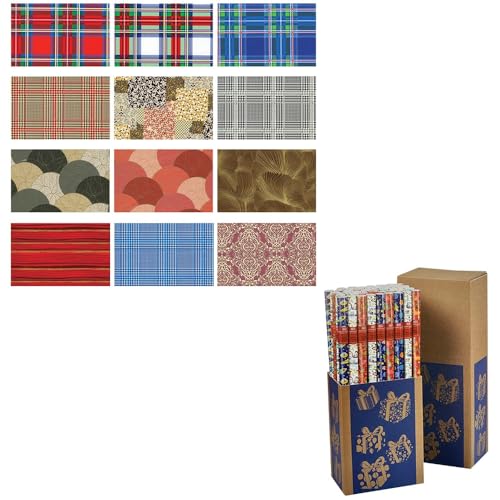 ninguna Präsentationsständer 50 Rolle Geschenkpapier für alle Jahre, klassisch, 200 x 70 cm ninguna Präsentationsständer 50 Rolle Geschenkpapier für alle Jahre, klassisch, 200 x 70 cm von ninguna