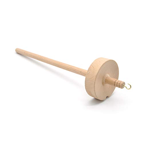 niumanery Wood Drop Spindle Top Hand Whorl Spin Tool Craft Sewing Accessories for Beginner von niumanery