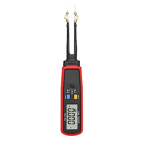 Digital Multimeter Digital Pinzette Intelligente Tester SMD Elektrische Multimeter Widerstand Kapazität Kontinuierliche Testmesser Dioden (Color : UT116C) von nmbhus
