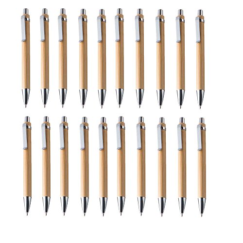 Kugelschreiber Sets versch. Mengen Bambus Holz Schreibgerät von notrash2003® (100er Set) von noTrash2003