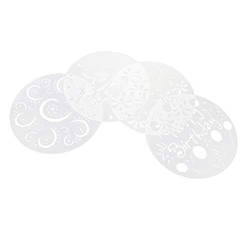 non-brand 4 Kuchen deko Schablonen Set Torten Schablone Deko für Kuchendeko Tortendeko Werkzeug non-brand 4 Kuchen deko Schablonen Set Torten Schablone Deko für Kuchendeko Tortendeko Werkzeug von Sharplace