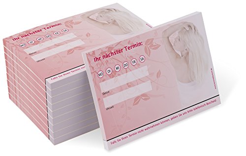 Terminblock Trend (10 Blöcke) je 50 Terminzettel für Ärzte, Heilpraktiker, Physio, Wellness, Kosmetik, Friseur von notizblock24