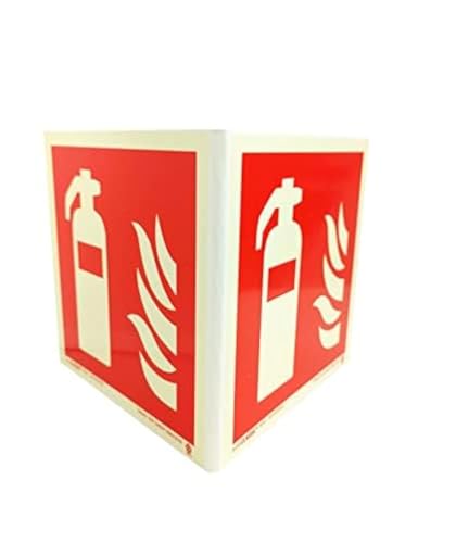 notlok Safety Work 3D Feuerlöscher schild | extra langnachleuchtend, zweiseitiges feuerlösch Nasenschild, Winkelschild Brandschutz | Hinweisschild gemäß ISO7010 | Einstellbarer Winkel, 15x15cm notlok Safety Work 3D Feuerlöscher schild | extra langnachleuchtend, zweiseitiges feuerlösch Nasenschild, Winkelschild Brandschutz | Hinweisschild gemäß ISO7010 | Einstellbarer Winkel, 15x15cm von notlok Safety Work