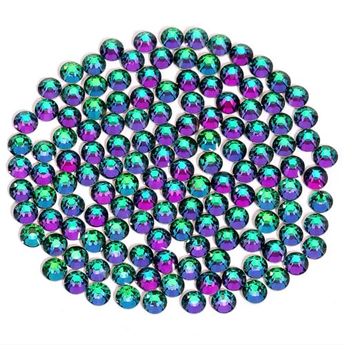 Strasssteine mit flacher Rückseite, nicht Hotfix-Strasssteine zum Basteln, für Glasnägel, Nägel, Edelsteine, Kristalle, Strasssteine für Make-up, Taschen, Schuhe, Dekoration, DIY (SS30, 288 Stück Strasssteine mit flacher Rückseite, nicht Hotfix-Strasssteine zum Basteln, für Glasnägel, Nägel, Edelsteine, Kristalle, Strasssteine für Make-up, Taschen, Schuhe, Dekoration, DIY (SS30, 288 Stück von novani