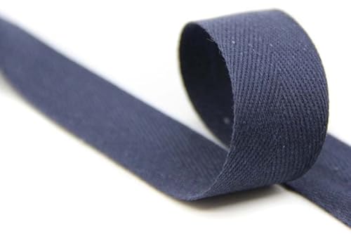 20mm | 5m Köperband | Nahtband | 79% Baumwolle | dunkelblau 20mm | 5m Köperband | Nahtband | 79% Baumwolle | dunkelblau von nts Nähtechnik