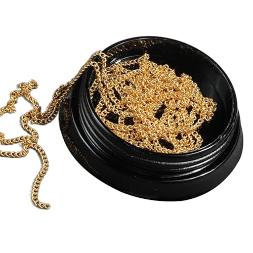 nuanzhiyuan 1 Box mit 3D-Nägeln, Kettenanhänger, Metallkette, Nägel, Schmuck, Metall-Nägel, Kette für Heimwerker, Nagelkunst-Dekoration nuanzhiyuan 1 Box mit 3D-Nägeln, Kettenanhänger, Metallkette, Nägel, Schmuck, Metall-Nägel, Kette für Heimwerker, Nagelkunst-Dekoration von nuanzhiyuan