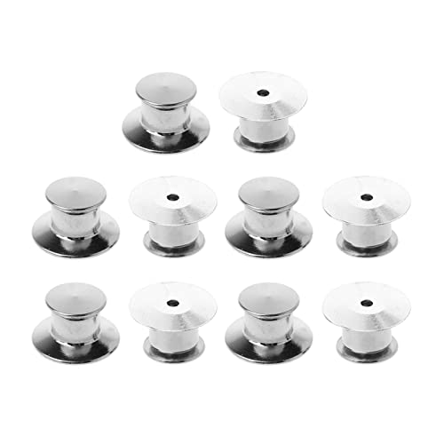 nuanzhiyuan 10 Stück/Set Metallstifte, Stiftverschlüsse, Werkzeug erforderlich, Anti-Verlust-Verschluss, Verriegelungsverschluss für Schmuckersatz nuanzhiyuan 10 Stück/Set Metallstifte, Stiftverschlüsse, Werkzeug erforderlich, Anti-Verlust-Verschluss, Verriegelungsverschluss für Schmuckersatz von nuanzhiyuan