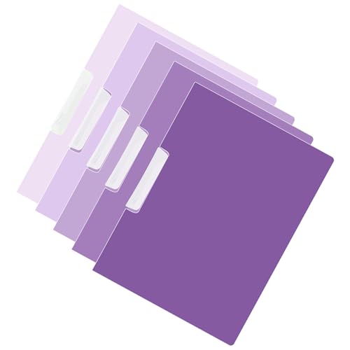 nuanzhiyuan Aktenordner, Papierschoner, Aktenordner mit seitlicher Öffnung, 50 Blatt Kapazität, Aktenordner, Berichtshüllen-Set, 5 Stück nuanzhiyuan Aktenordner, Papierschoner, Aktenordner mit seitlicher Öffnung, 50 Blatt Kapazität, Aktenordner, Berichtshüllen-Set, 5 Stück von nuanzhiyuan