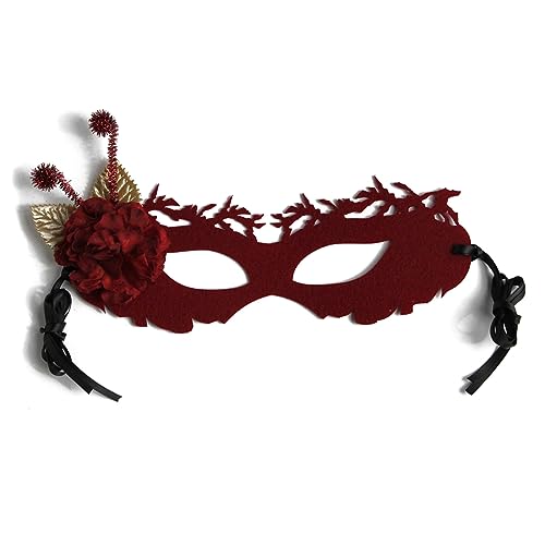 nuanzhiyuan Lustiges Vintage-Maskerade, weiches Auge für Damen und Mädchen, Halloween-Party-Kostüm von nuanzhiyuan