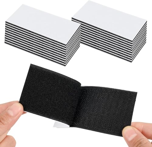 30 Stück Klettband Selbstklebend Extra Stark,50/20 mm × 100 mm Doppelseitig Klettverschluss Selbstklebend Klettband Selbstk lebend Extra Stark Schwarz für Wände, Boden, Tür, Couch-Kissen, DIY 30 Stück Klettband Selbstklebend Extra Stark,50/20 mm × 100 mm Doppelseitig Klettverschluss Selbstklebend Klettband Selbstk lebend Extra Stark Schwarz für Wände, Boden, Tür, Couch-Kissen, DIY von nuluxi