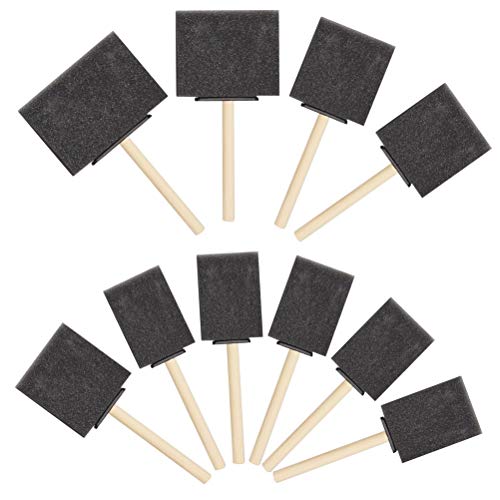 Schaum Pinsel Malerei, 10 Stück 1 Zoll, 2 Zoll, 3 Zoll, 4 Zoll Malerei Schwamm Werkzeug Schaumstoff Pinsel Set Schwammpinsel für Kunsthandwerk für Erwachsene und Kinder und Aquarellfarbe Schaum Pinsel Malerei, 10 Stück 1 Zoll, 2 Zoll, 3 Zoll, 4 Zoll Malerei Schwamm Werkzeug Schaumstoff Pinsel Set Schwammpinsel für Kunsthandwerk für Erwachsene und Kinder und Aquarellfarbe von nuoshen