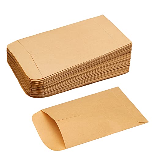 nuoshen 100 Stück Samentüten, 6x10 cm Kleine Braune Flachbeutel Mini Papierbeutel Kraftpapier Papiertüten zum Befüllen Samen Bonbons Süßigkeiten Münz Schmuck nuoshen 100 Stück Samentüten, 6x10 cm Kleine Braune Flachbeutel Mini Papierbeutel Kraftpapier Papiertüten zum Befüllen Samen Bonbons Süßigkeiten Münz Schmuck von nuoshen