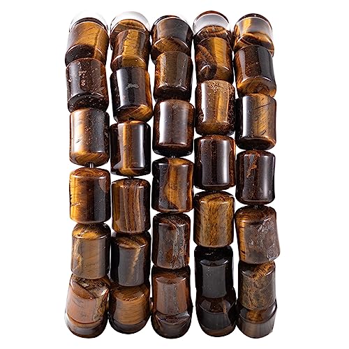 Natürliche gelbe Tigerauge, Zylinder-Perlen, 10 x 14 mm, 38 cm, lose Halbedelstein-Perlen für die Herstellung von Armbändern, Halsketten Natürliche gelbe Tigerauge, Zylinder-Perlen, 10 x 14 mm, 38 cm, lose Halbedelstein-Perlen für die Herstellung von Armbändern, Halsketten von nusgnirps