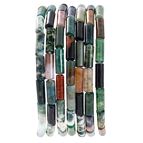 Natürliche indische Achat Zylinderröhrenperlen 4 x 13 mm 38 cm/str lose Halbedelsteinperlen für die Herstellung von Armbändern, Halsketten, Ohrringen Natürliche indische Achat Zylinderröhrenperlen 4 x 13 mm 38 cm/str lose Halbedelsteinperlen für die Herstellung von Armbändern, Halsketten, Ohrringen von nusgnirps