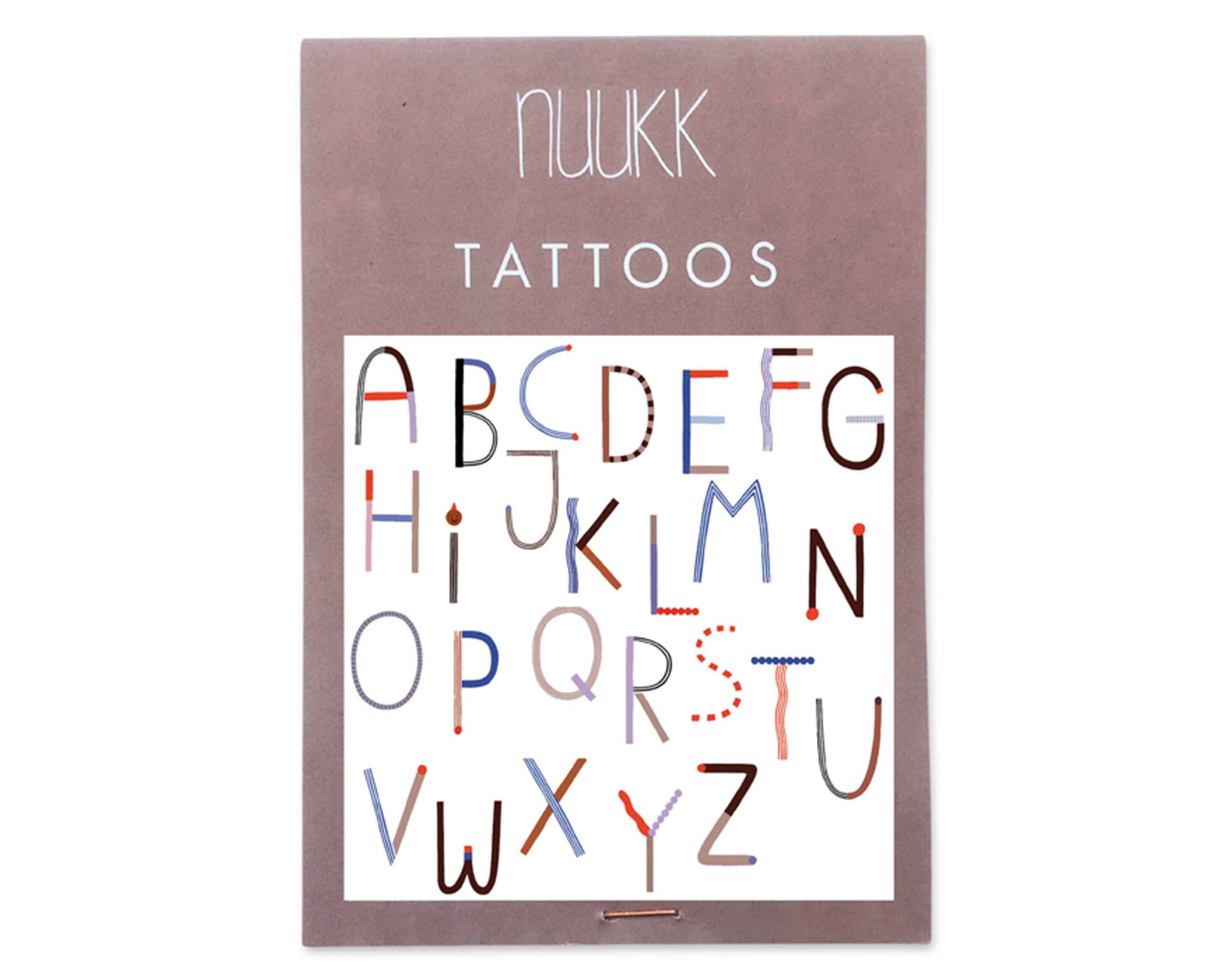 Temporäres Tattoo - Abc von nuukk