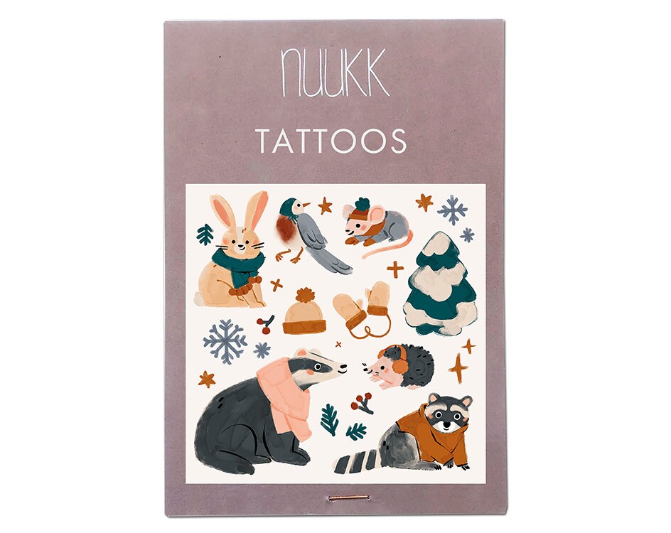 Temporäres Tattoo - Mützen & Schals Temporäres Tattoo - Mützen & Schals von nuukk