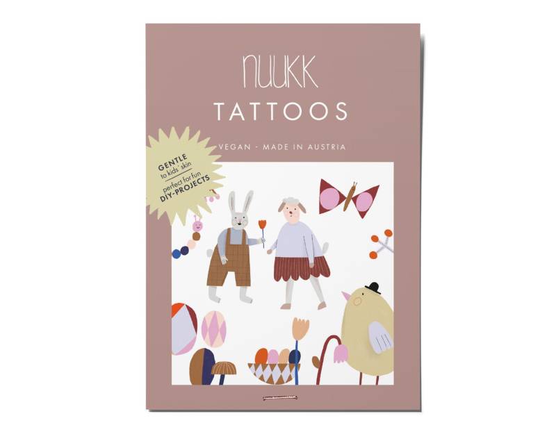 Temporäres Tattoo - Osterhase von nuukk