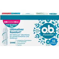 o.b. Tampons ProComfort Mini Größe mini für leichte Periode, 16 St. von o.b.