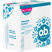 o.b. Tampons ProComfort Mini Größe mini für leichte Periode, 64 St. von o.b.