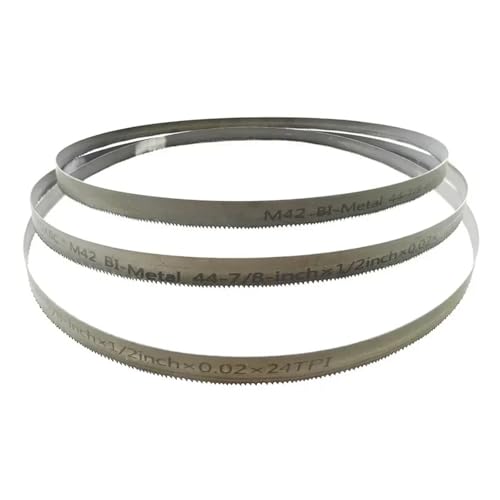 3 stücke M42 Bi 44-7/8 "1/2" 0,025 "1140 13 0,65mm 6 8/12 14TPI Metall Band Sägeblatt Bandsägeblätter Metall Schneiden(6 TPI) von oavhvchg