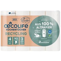 oecolife Küchenrollen 3-lagig, 4 Rollen oecolife Küchenrollen 3-lagig, 4 Rollen von oecolife