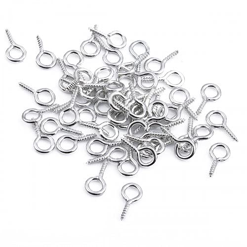 Hochwertige Stiftöse mit Feingewinde 4x8mm 50 Stück Farbe Silber Hochwertige Stiftöse mit Feingewinde 4x8mm 50 Stück Farbe Silber von oesen-de.de