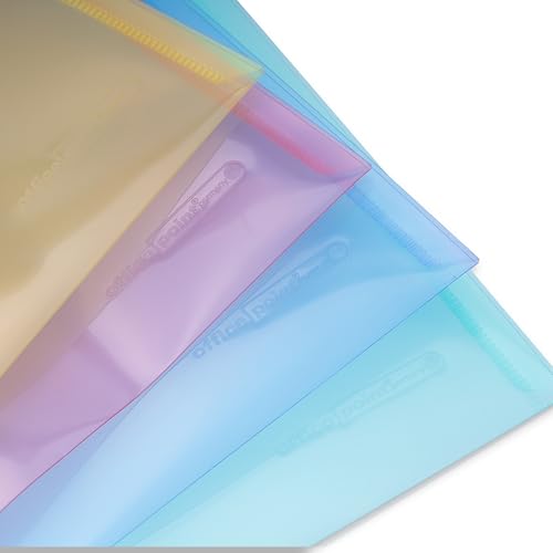 Dokumententasche A5 12 Stück Farbig | Sichttasche mit Druckknopf | Dokumentenmappe Sammelmappen für Dokumente | Organisieren und sicher transportieren wasserabweisend Dokumententasche A5 12 Stück Farbig | Sichttasche mit Druckknopf | Dokumentenmappe Sammelmappen für Dokumente | Organisieren und sicher transportieren wasserabweisend von office point germany