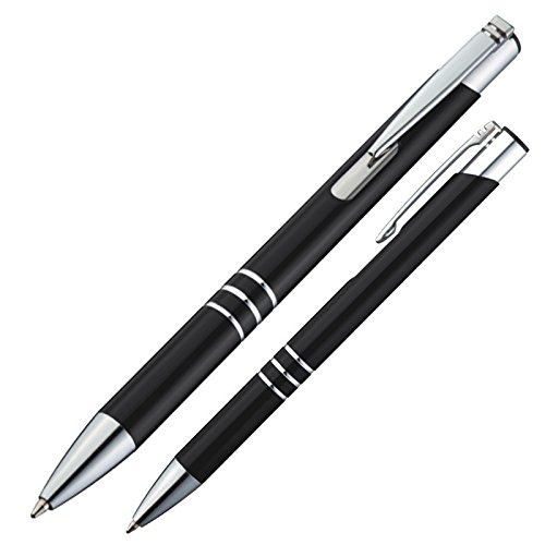 50 Kugelschreiber aus Metall / Farbe: schwarz 50 Kugelschreiber aus Metall / Farbe: schwarz von ohne Markename