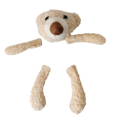1 Set gefüllte Kopf-/Gliedmaßen-Applikationen für Hüte, Kleidung, Nähflicken, handgefertigte Kopfbedeckung, Haarspangen, Zubehör von ohodhmnu