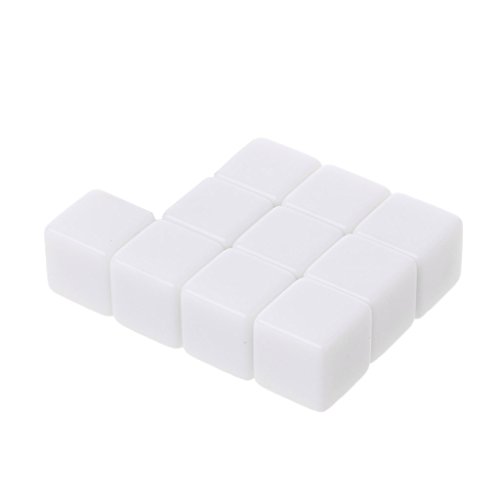 10 x D6 12 mm Stanzschablone, sechsseitig, für Rollenspiele 10 x D6 12 mm Stanzschablone, sechsseitig, für Rollenspiele von ohodhmnu