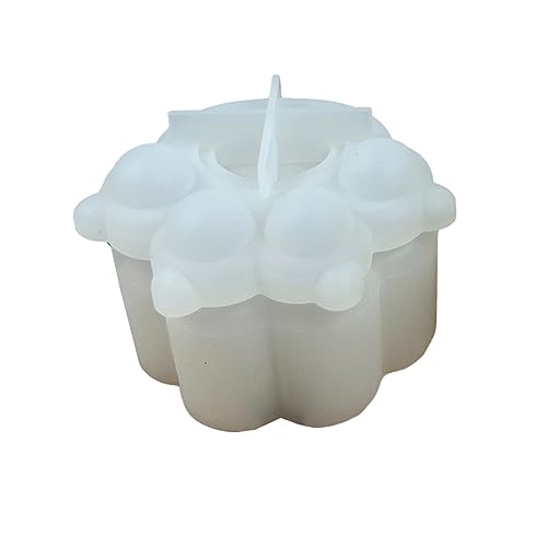 Antihaft-Backform mit Pfotenform, Epoxidharz, Silikonform, Ornament-Werkzeug für Aufbewahrungsbox, Kerzenständer Antihaft-Backform mit Pfotenform, Epoxidharz, Silikonform, Ornament-Werkzeug für Aufbewahrungsbox, Kerzenständer von ohodhmnu