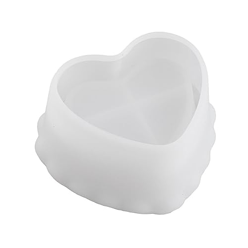 Aufbewahrungsbox aus Silikon, herzförmig, Aschenbecher, Glas, Epoxidharz, Gips, Beton, Behälterform Aufbewahrungsbox aus Silikon, herzförmig, Aschenbecher, Glas, Epoxidharz, Gips, Beton, Behälterform von ohodhmnu