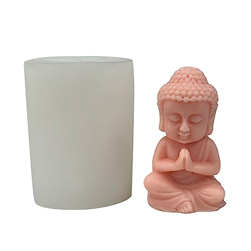 Buddhas Silikonformen in Mönchform, Epoxidharz, Tischdekoration, Pflaster, leicht zu reinigen von ohodhmnu