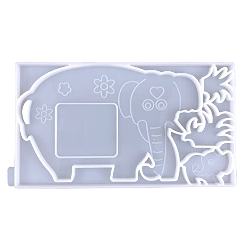 Dinosaurier-Elefanten-Bilderrahmen-Ornamente, Silikonformen, geeignet für Epoxidharz, Handwerk, Schmuckherstellung, Heimdekoration Dinosaurier-Elefanten-Bilderrahmen-Ornamente, Silikonformen, geeignet für Epoxidharz, Handwerk, Schmuckherstellung, Heimdekoration von ohodhmnu