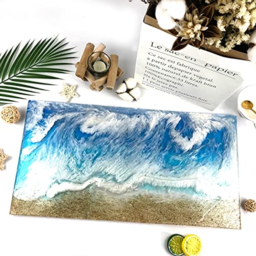 Große Tray Silikonform Gießform Epoxidharz Formen Epoxy Form UV Harz Resin Mold DIY Silikonschale Künstlerform von ohodhmnu
