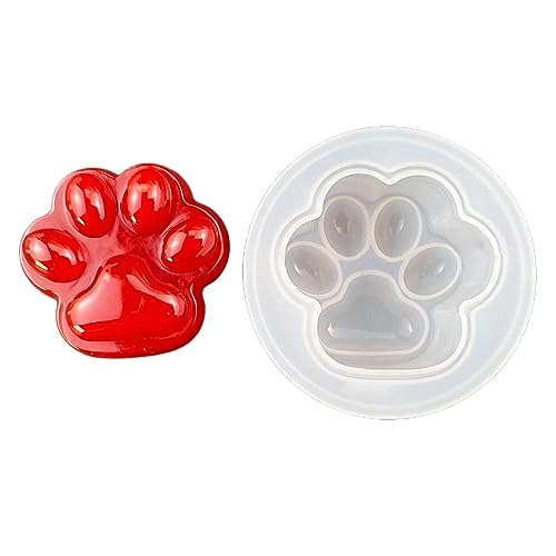 Krallenförmige Gießform aus Kunstharz, sandgestrahlt/Kristalloberflächen, Schlüsselanhänger, Epoxidharz, Tasche, Anhänger, Schmuck von ohodhmnu