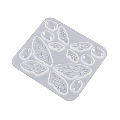 Schmuckgussformen aus Silikon, Anhänger, Harz, Schmetterling, Epoxidharz, Gießform für Ohrringe, Schlüsselanhänger von ohodhmnu