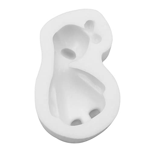 Silikon-Formen mit Cartoon-Entenmotiv, Epoxidharz, Tischdekoration, Pflaster, leicht zu reinigen von ohodhmnu