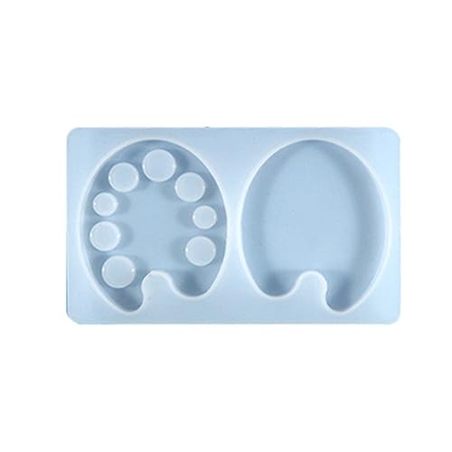 Skizzierbrett-Clip, Harz-Form, Kristall-Epoxid-Form, Maltablett, Form für Farbpaletten-Clips Skizzierbrett-Clip, Harz-Form, Kristall-Epoxid-Form, Maltablett, Form für Farbpaletten-Clips von ohodhmnu