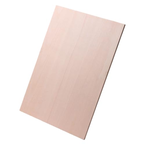 Sperrholzplatten, doppelseitig, unlackiert, Holzplatte für Holz, Handwerk, Modellmalerei, Gravur, Schablonieren, Heimdekoration von ohodhmnu